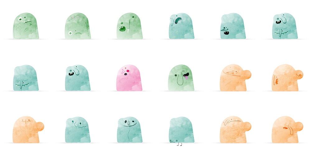 Gen character design concepts